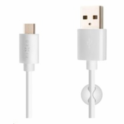 Dlouhý datový a nabíjecí kabel FIXED s konektory USB/USB-...