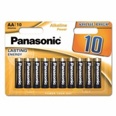 PANASONIC Alkalické baterie Alkaline Power LR6APB/10BW AA...