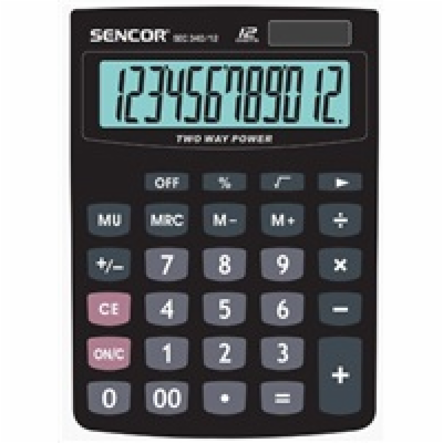 Sencor kalkulačka  SEC 340/ 12