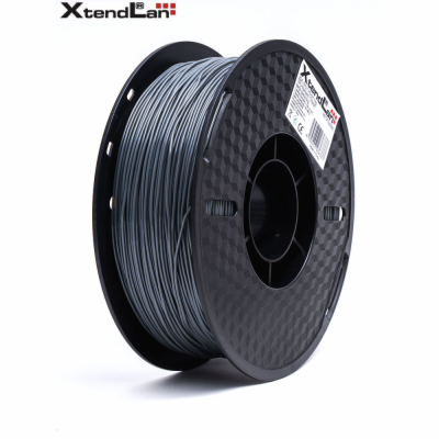 XtendLAN TPU filament 1,75mm průhledný šedý 1kg