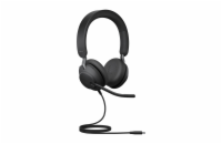 Jabra Evolve2 40 SE/Stereo/USB-C/Drát/Černá
