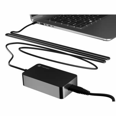 Nabíječka Natec GRAYLING 45W USB-C pro notebooky, tablety...