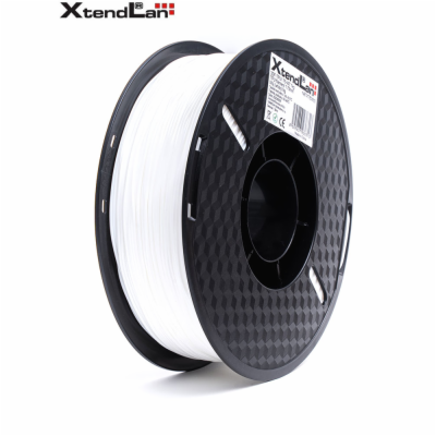 XtendLAN TPU filament 1,75mm průhledný bílý 1kg