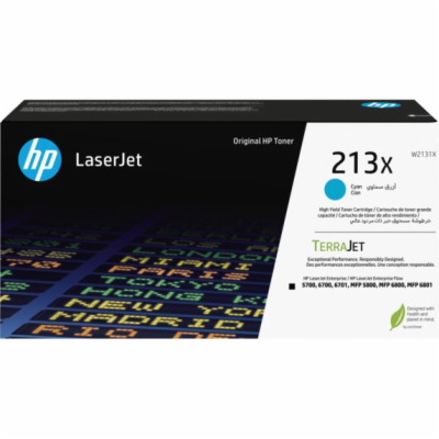HP toner 213X/Cyan/6000 stran