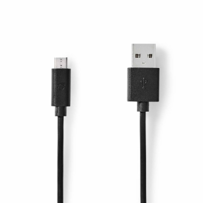 NEDIS kabel USB 2.0/ zástrčka USB-A - zástrčka USB-Micro ...