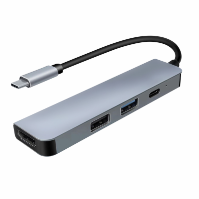 Solight 4v1 USB-C hub - SSH1201