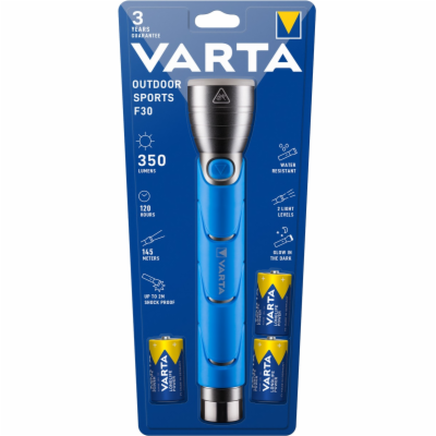 Svítilna VARTA 18629 LED 5W 3R14, kovová, OUTDOOR SPORTS F30