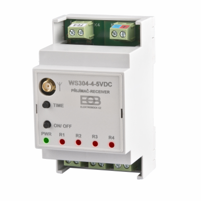 WS304-4 5VDC Čtyř-kanálový přijímač