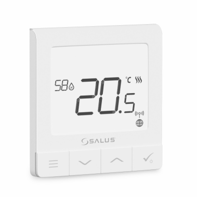 SALUS SQ610 - Multifunkční termostat s čidlem vlhkosti