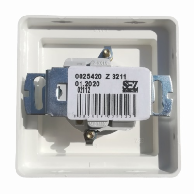 Instalační zásuvka Z 3211 SEZ, Classik/Standard, bílá
