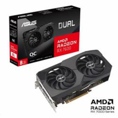 Asus DUAL-RX7600-O8G-V2 90YV0IH2-M0NA00 ASUS VGA AMD Rade...