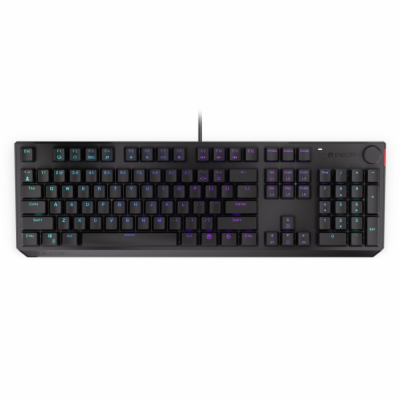 Endorfy Thock Red/Drátové USB-A/US layout/Černá