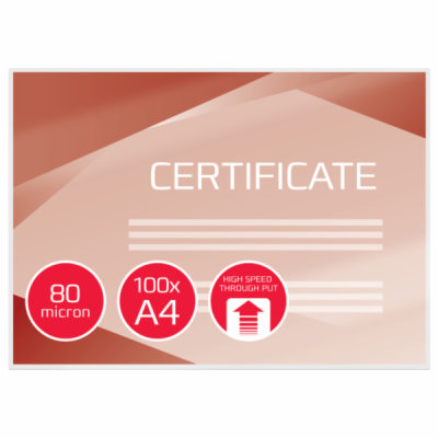 GBC Laminovací kapsy HighSpeed 80Mic 100pcs