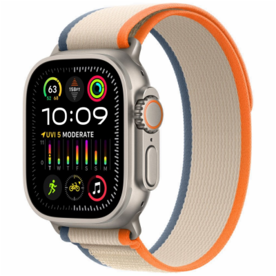 Apple Watch Ultra 2/49mm/Titan/Sport Band/Orange-Beige Tr...