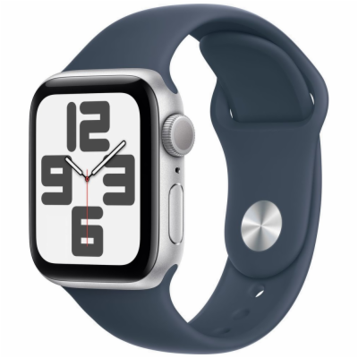 APPLE Watch SE GPS 40mm Silver Aluminium Case with Storm ...