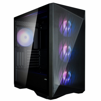 Zalman skříň Z9 Iceberg black / Middle tower / ATX / 4x14...