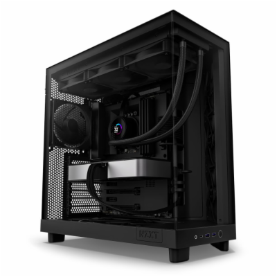 NZXT skříň H6 Flow dvoukomorová / MidT / 3x120mm fan / 2x...