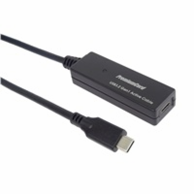 PremiumCord ku31rep5 USB-C repeater a prodlužovací Male-F...