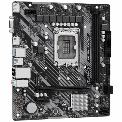 ASRock H610M-HDV/M.2 / LGA1700 / Intel H610 / 2x DDR4 DIM...