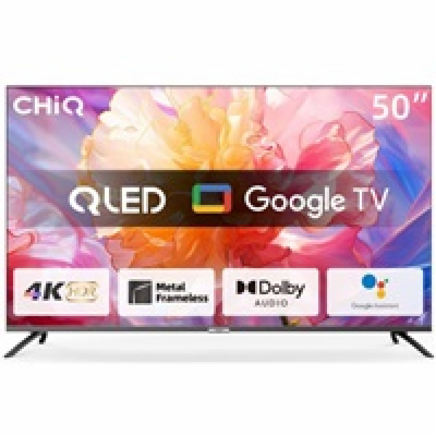 CHiQ U50QM8E TV 50", UHD, QLED, smart, Google TV, dbx-tv,...