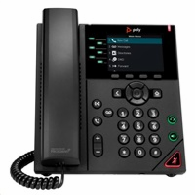 Poly VVX 350 6linkový IP telefon, PoE