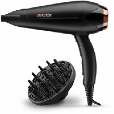 BaByliss D570DE fén na vlasy, 2200 W, ionizace, 2 rychlos...