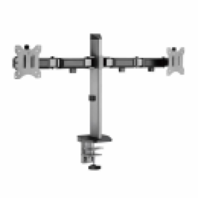 White Shark AMENHOTEP II, držák pro 2 monitory, šedá (GMS...