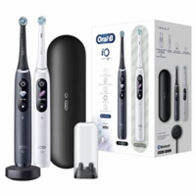 Oral-B iO Series 8 Duo Black/White set zubních kartáčků, ...