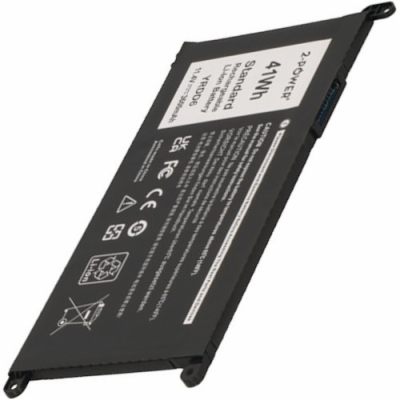 2-POWER Baterie 11,4V 3600mAh pro Dell Inspiron 3593, Ins...