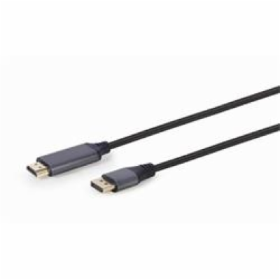 Gembird kábel DisplayPort (M) na HDMI (AM), 4K, Premium S...
