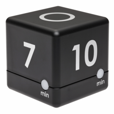TFA 38.2040.01- Digitální časovač  CUBE - černý