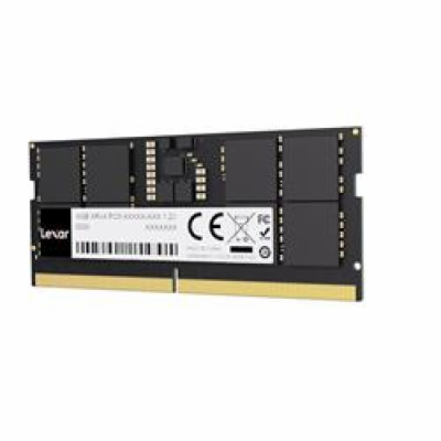 Lexar DDR5 16GB SODIMM 4800MHz, CL40, 262 PIN - Blister b...