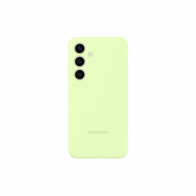 Samsung Silikonový zadní kryt S24 Light Green