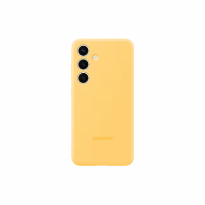 Samsung Silikonový Zadní kryt S24, žlutý