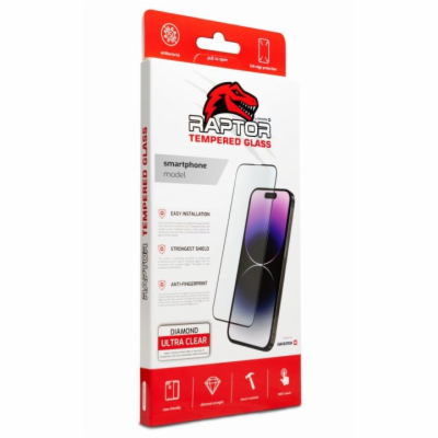 Swissten sklo RAPTOR DIAMOND ULTRA CLEAR 3D TEMPEROVANÉ S...