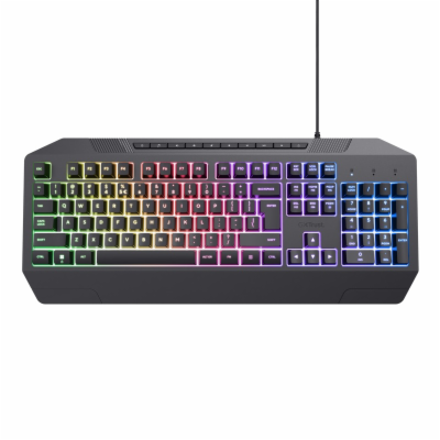 Trust GXT836 EVOCX Gaming Keyboard 25437 CZ-SK layout/Černá