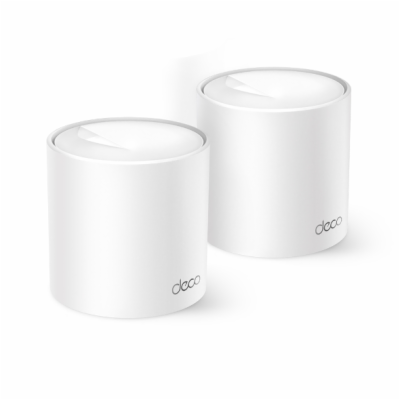 TP-Link Deco X10(2-pack) WiFi6 Mesh (AX1500, 2,4GHz/5GHz,...