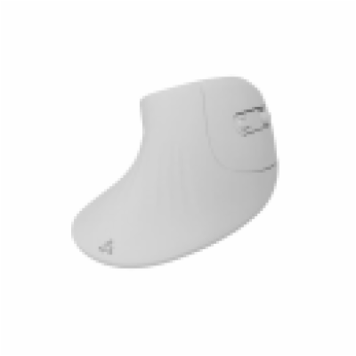 SBOX vertikální bezdrátová myš, 1200-3200 dpi, 6D, bílá (...