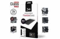 3mk hybridní sklo FlexibleGlass Max pro Apple iPhone X, černá