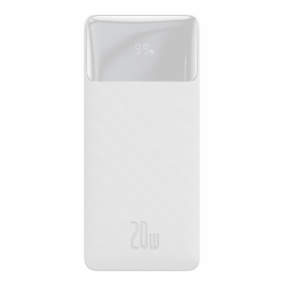 Baseus Bipow powerbanka 30000mAh 20W bílá