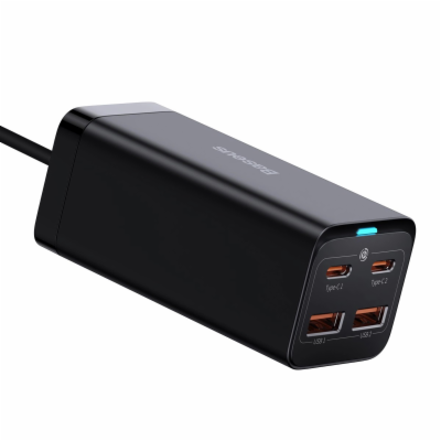 Baseus Rychlonabíječka do sítě GaN3, 2x USB-A, 2x USB-C 1...