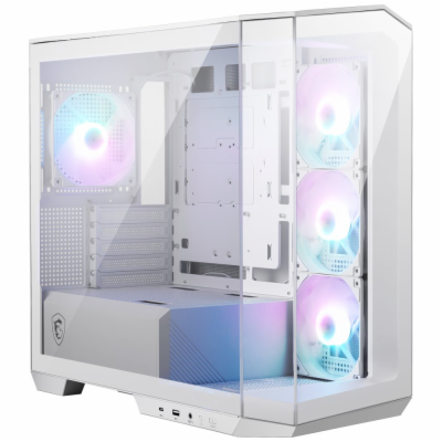 MSI skříň MAG PANO M100R PZ White/ bez zdroje/ levé a pře...