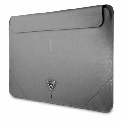 Guess Saffiano Triangle Metal Logo Computer Sleeve 13/14"...