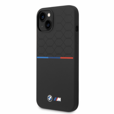 BMW M Liquid Silicone Tricolor Zadní Kryt pro iPhone 14 P...