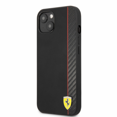 Ferrari Smooth and Carbon Effect Zadní Kryt pro iPhone 13...