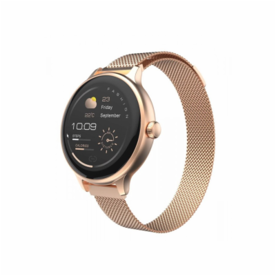 Chytré hodinky Carneo Hero mini HR+, zlatorůžová Luxusní ...