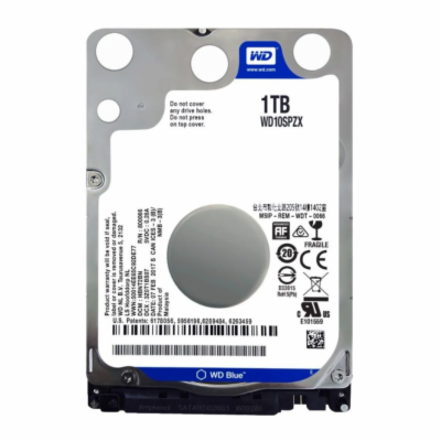 WD Blue WD10SPZX, 2,5" - HDD 1TB Výkonný interní HDD WD B...