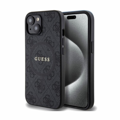 Guess PU Leather 4G Colored Ring MagSafe Zadní Kryt pro i...