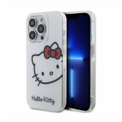 Hello Kitty IML Head Logo Zadní Kryt pro iPhone 15 Pro, b...