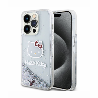 Hello Kitty Liquid Glitter Electroplating Head Logo Zadní...